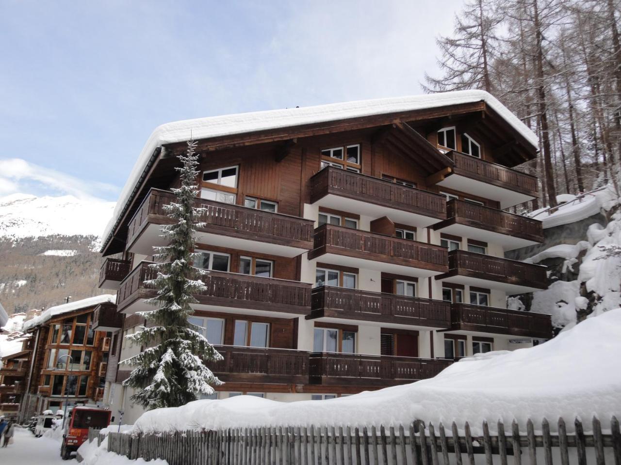 Bolero 4.5 Dachzimmerwohnung Zermatt Eksteriør billede